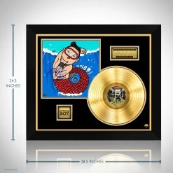RARE-T PSY - 6 Gold LP Limited Signature Edition Studio Licensed Custom Frame Limited Edition Frames
