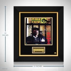 RARE-T Limited Edition Frames Public Enemy - It Takes A Nation Of Millions To Hold Us Back LP Cover Limited Signature Edition Studio Licensed Custom Frame 10 RARE-T Limited Edition Frames Public Enemy - It Takes A Nation Of Millions To Hold Us Back LP Cover Limited Signature Edition Studio Licensed Custom Frame