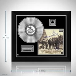 RARE-T Limited Edition Frames Puff Daddy & The Family No Way Out Platinum LP Limited Signature Edition Studio Licensed Custom Frame