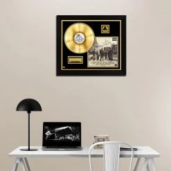 RARE-T Puff Daddy & The Family No Way Out Gold LP Limited Signature Edition Studio Licensed Custom Frame