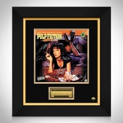 RARE-T Pulp Fiction Movie Soundtrack LP Cover Limited Signature Edition Studio Licensed Custom Frame Limited Edition Frames
