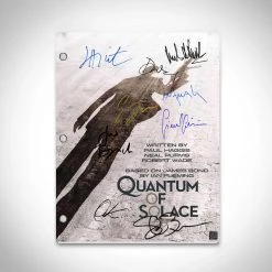 RARE-T Limited Edition Frames Quantum Of Solace Transcript Limited Signature Edition Studio Licensed Custom Frame