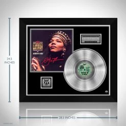 RARE-T Limited Edition Frames Queen Latifah - Nature Of A Sista Platinum LP Limited Signature Edition Studio Licensed Custom Frame