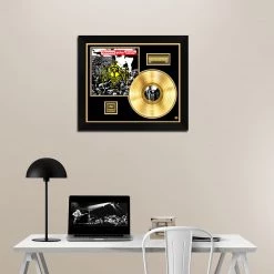RARE-T Queensryche Operation: Mindcrime Gold LP Limited Signature Edition Studio Licensed Custom Frame