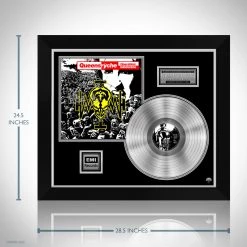 Rare-T Limited Edition Frames Queensryche - Operation: Mindcrime Platinum LP Limited Signature Edition Studio Licensed Custom Frame