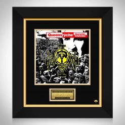 RARE-T Queensryche Operation: Mindcrime LP Cover Limited Signature Edition Studio Licensed Custom Frame Limited Edition Frames