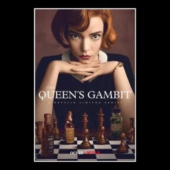 RARE-T Limited Edition Frames Queen's Gambit Script Limited Signature Edition Studio Licensed Custom Frame