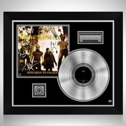 RARE-T Limited Edition Frames Queens Of Stone Age Lullabies To Paralyze Platinum LP Limited Signature Edition Studio Licensed Custom Frame