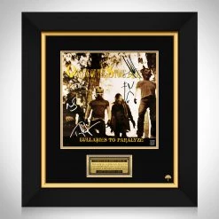 RARE-T Queens Of Stone Age - Lullabies To Paralyze LP Cover Limited Signature Edition Studio Licensed Custom Frame
