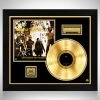 RARE-T Queens Of Stone Age - Lullabies To Paralyze Gold LP Limited Signature Edition Studio Licensed Custom Frame