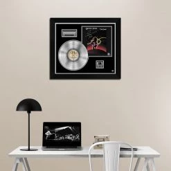 RARE-T Quincy Jones - The Dude Platinum LP Limited Signature Edition Studio Licensed Custom Frame
