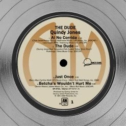 RARE-T Quincy Jones - The Dude Platinum LP Limited Signature Edition Studio Licensed Custom Frame 14 RARE-T Quincy Jones - The Dude Platinum LP Limited Signature Edition Studio Licensed Custom Frame