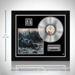 RARE-T R.E.M. - Murmur Platinum LP Limited Signature Edition Studio Licensed Custom Frame