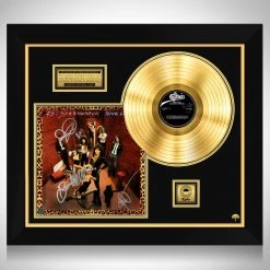 RARE-T Limited Edition Frames REO Speedwagon Nine Lives Gold LP Limited Signature Edition Studio Licensed Custom Frame