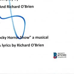 PPC The Rocky Horror Picture Show - Beckett Certified Hand-Signed Pilot Script By Meat Loaf Custom Frame Signed Memorabilia 17 PPC The Rocky Horror Picture Show - Beckett Certified Hand-Signed Pilot Script By Meat Loaf Custom Frame Signed Memorabilia