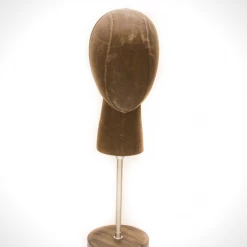 Rare-T Display - Faux 'Distressed Leather Head' Display Stand