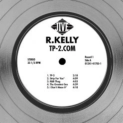 Rare-T R. Kelly - TP-2.com Platinum LP Limited Signature Edition Studio Licensed Custom Frame Limited Edition Frames