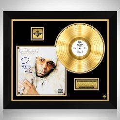 Rare-T R. Kelly - TP-2.com Gold LP Limited Signature Edition Studio Licensed Custom Frame Limited Edition Frames