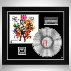 G.R.O. Limited Edition Frames RZA - As Bobby Digital In Stereo Platinum LP Limited Signature Edition Studio Licensed Custom Frame