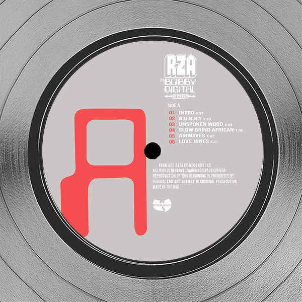 G.R.O. Limited Edition Frames RZA - As Bobby Digital In Stereo Platinum LP Limited Signature Edition Studio Licensed Custom Frame 6 G.R.O. Limited Edition Frames RZA - As Bobby Digital In Stereo Platinum LP Limited Signature Edition Studio Licensed Custom Frame
