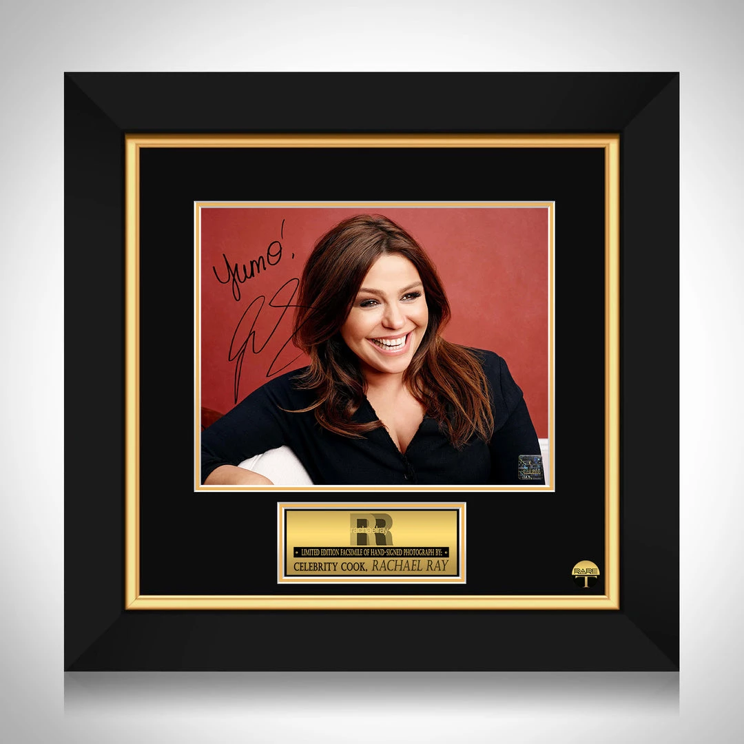 RARE-T Rachael Ray Photo Limited Signature Edition Studio Licensed Custom Frame 1 RARE-T Rachael Ray Photo Limited Signature Edition Studio Licensed Custom Frame