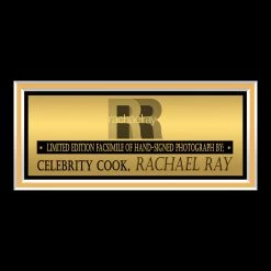 RARE-T Rachael Ray Photo Limited Signature Edition Studio Licensed Custom Frame 11 RARE-T Rachael Ray Photo Limited Signature Edition Studio Licensed Custom Frame