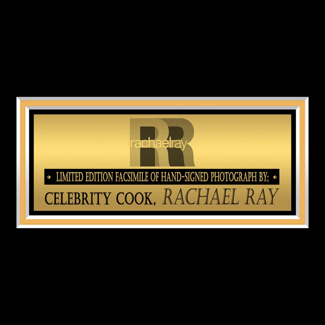 RARE-T Rachael Ray Photo Limited Signature Edition Studio Licensed Custom Frame 5 RARE-T Rachael Ray Photo Limited Signature Edition Studio Licensed Custom Frame