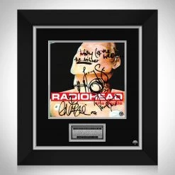 RARE-T Radiohead The Bends LP Cover Limited Signature Edition Studio Licensed Custom Frame