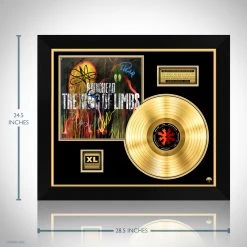 RARE-T Limited Edition Frames Radiohead The King Of Limbs Gold LP Limited Signature Edition Studio Licensed Custom Frame 19 RARE-T Limited Edition Frames Radiohead The King Of Limbs Gold LP Limited Signature Edition Studio Licensed Custom Frame