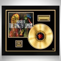 RARE-T Limited Edition Frames Radiohead The King Of Limbs Gold LP Limited Signature Edition Studio Licensed Custom Frame