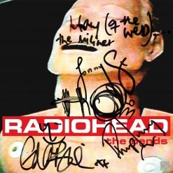 RARE-T Radiohead The Bends Gold LP Limited Signature Edition Studio Licensed Custom Frame