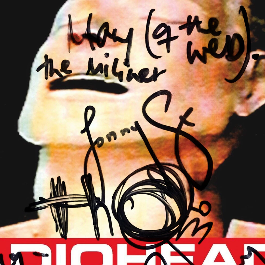 RARE-T Radiohead The Bends Platinum LP Limited Signature Edition Studio Licensed Custom Frame 4 RARE-T Radiohead The Bends Platinum LP Limited Signature Edition Studio Licensed Custom Frame