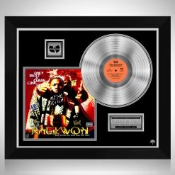 RARE-T Raekwon - Only Built 4 Cuban Linx Platinum LP Limited Signature Edition Studio Licensed Custom Frame Limited Edition Frames