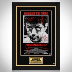 RARE-T Raging Bull Mini Poster Limited Signature Edition Studio Licensed Movie Custom Frame