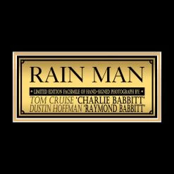 RARE-T Rain Man Photo & VHS Limited Signature Edition Studio Licensed Custom Frame