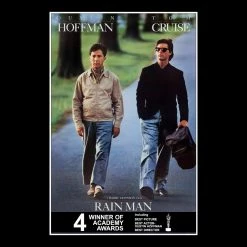 RARE-T Limited Edition Frames Rain Man Transcript Limited Signature Edition Studio Licensed Custom Frame