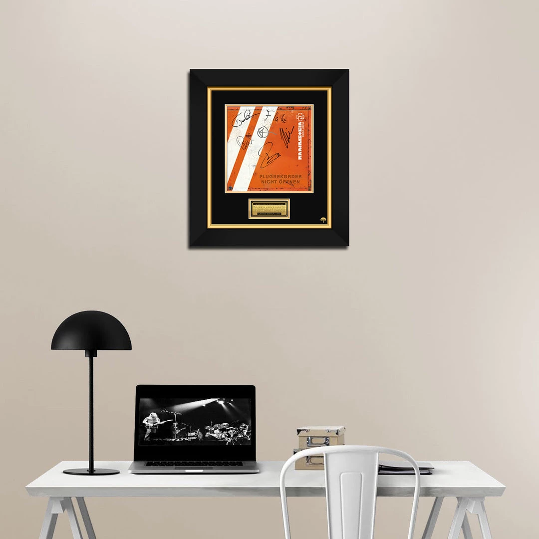 RARE-T Rammstein - Reise, Reise LP Cover Limited Signature Edition Studio Licensed Custom Frame Limited Edition Frames 2 RARE-T Rammstein - Reise, Reise LP Cover Limited Signature Edition Studio Licensed Custom Frame Limited Edition Frames