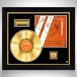 RARE-T Rammstein - Reise, Reise Gold LP Limited Signature Edition Studio Licensed Custom Frame