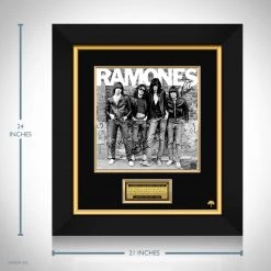 RARE-T Ramones LP Cover Limited Signature Edition Studio Licensed Custom Frame 10 RARE-T Ramones LP Cover Limited Signature Edition Studio Licensed Custom Frame