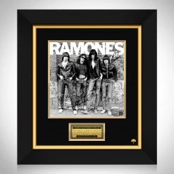 RARE-T Ramones LP Cover Limited Signature Edition Studio Licensed Custom Frame