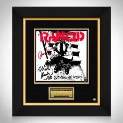 RARE-T Rancid - And Out Come The Wolves LP Cover Limited Signature Edition Studio Licensed Custom Frame Limited Edition Frames