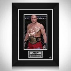 RARE-T NEW Randy Couture Photo Limited Signature Edition Studio Licensed Custom Frame 15 RARE-T NEW Randy Couture Photo Limited Signature Edition Studio Licensed Custom Frame