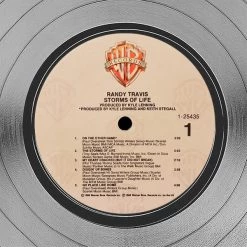 RARE-T Randy Travis - Storms Of Life Platinum LP Limited Signature Edition Studio Licensed Custom Frame 14 RARE-T Randy Travis - Storms Of Life Platinum LP Limited Signature Edition Studio Licensed Custom Frame