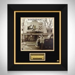 RARE-T Limited Edition Frames Randy Travis - Storms Of Life LP Cover Limited Signature Edition Studio Licensed Custom Frame
