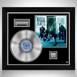 RARE-T Limited Edition Frames Rascal Flatts - Me And My Gang Platinum LP Limited Signature Edition Studio Licensed Custom Frame