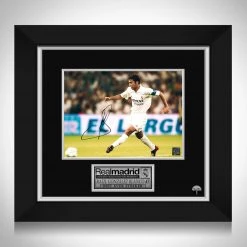RARE-T Real Madrid Raul Photo Limited Signature Edition Studio Licensed Custom Frame