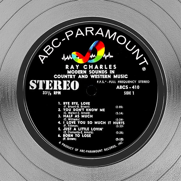 RARE-T Limited Edition Frames Ray Charles - Modern Sounds In Country And Western Music Platinum LP Limited Signature Edition Studio Licensed Custom Frame 5 RARE-T Limited Edition Frames Ray Charles - Modern Sounds In Country And Western Music Platinum LP Limited Signature Edition Studio Licensed Custom Frame