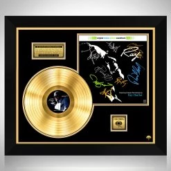 Rare-T Limited Edition Frames Ray - Original Motion Picture Soundtrack Gold LP Limited Signature Edition Studio Licensed Custom Frame