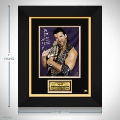 RARE-T Sports Memorabilia WWF Razor Ramone Photo Limited Signature Edition Studio Licensed Custom Frame