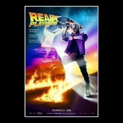 RARE-T Ready Player One Script Limited Signature Edition Studio Licensed Custom Frame Limited Edition Frames